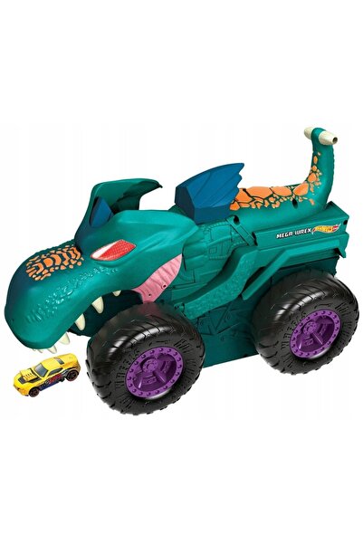 HOT WHEELS MONSTER TRUCKS CAR EATER MEGA WREX mașină cu lumini și sunete