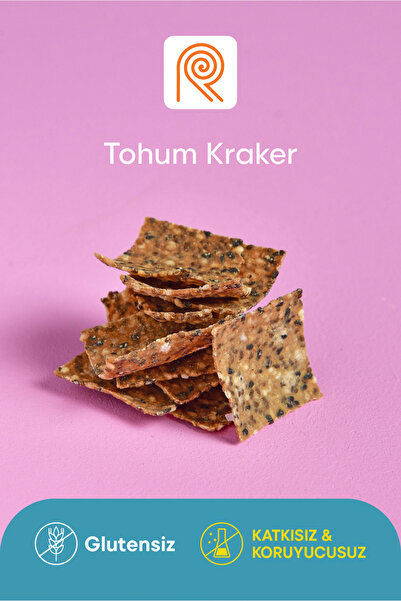 recrea snacks 1 Adet Glutensiz Tohum Kraker