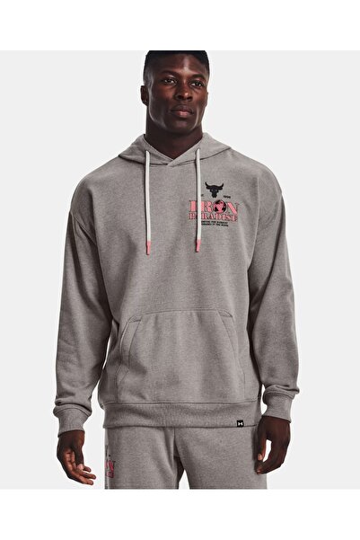 Under Armour PROJECT ROCK HG HWT TERRY HDY 1373562-294 Γκρι XXL