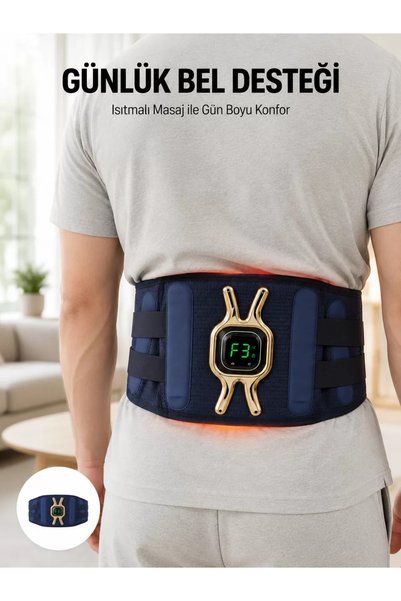 northcity n Multifunctional Heat and Vibration Massage Belt - Relieve Waist a...