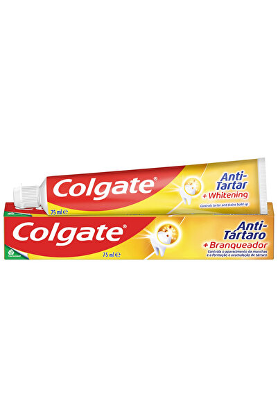 Colgate Anti-Taltar and Whitening Toothpaste, 75ml, with Fluoride