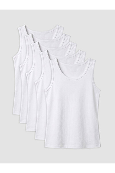 LC Waikiki Quality Parts from Çelebi Store Girls' Undershirt 5-Pack