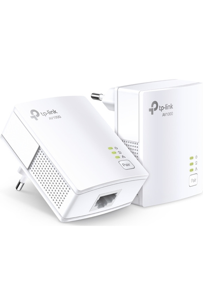 TP-LINK TL-PA7017 Κιτ V4 Powerline Διπλό για Ενσύρματη Σύνδεση και Θύρα Gigab...