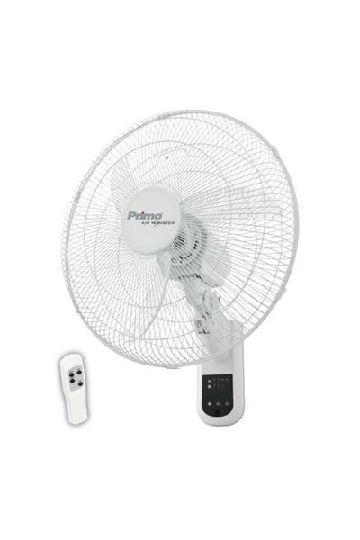 Primo 15833R Ανεμιστήρας Τοίχου 65W Διάμετρος 45εκ. με Τηλεχειριστήριο Λευκό ...