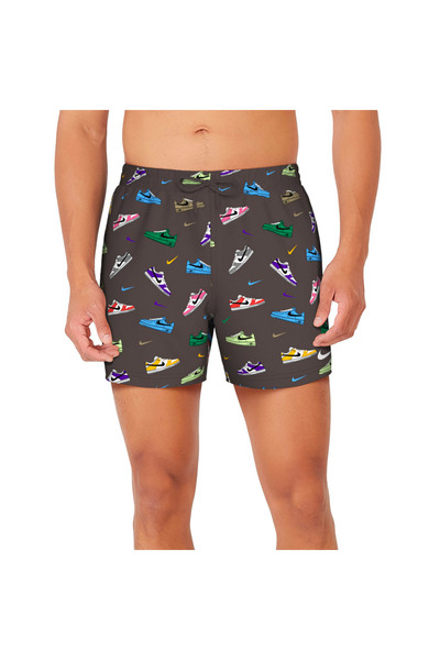 Nike 5 ΒΟΛΕΪ ΣΟΡΤΣ NESSF553-206 Καφέ M