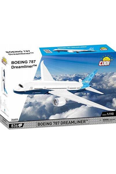 NO BRAND Cobi 26603 Boeing 787 Dreamliner 836 El. Blocuri de construcție avioane
