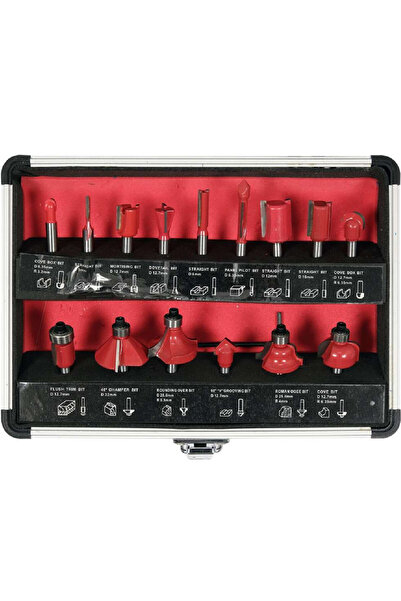 VOREL by YATO Burghiu pentru lemn cu coadă de 6mm, set de 15 bucăți, Yato Yt-...