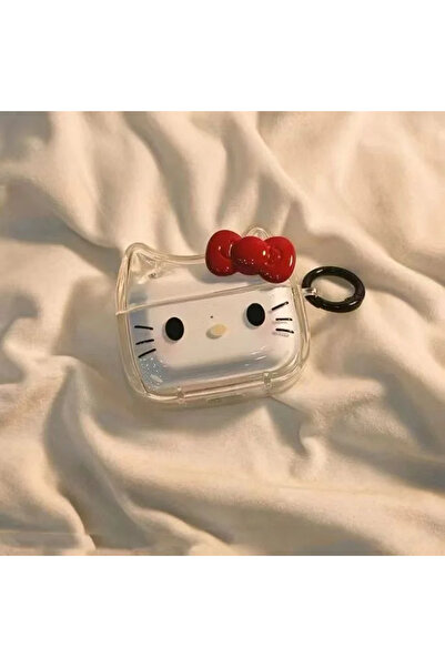 Choice For Airpods4 4289 3D Bow Cartoon KT Cat Earphone Cover for AirPods Pro...