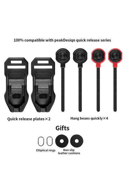 Choice7 3 Quick Release Camera Connector Buckle for Shoulder Strap Neck Wrist...