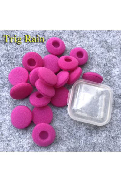 Choice8 Pink 20pcs 20pcs Headset Ear Pad Foam 18mm Color Sponge Bluetooth Hea...