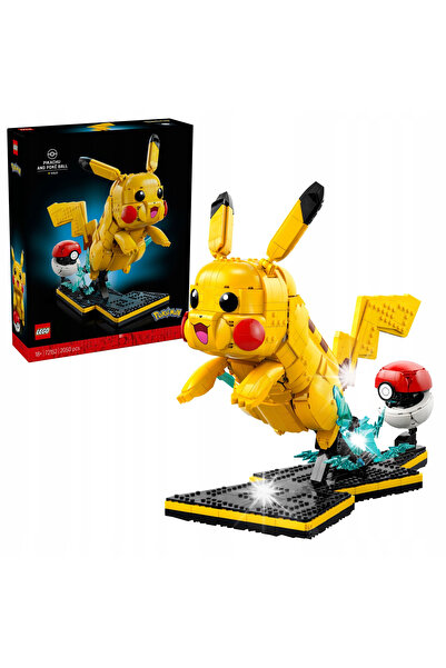 LegoPazar Cărămizi Lego Pikachu și Pokéball 2050 El. Pokemon 72152