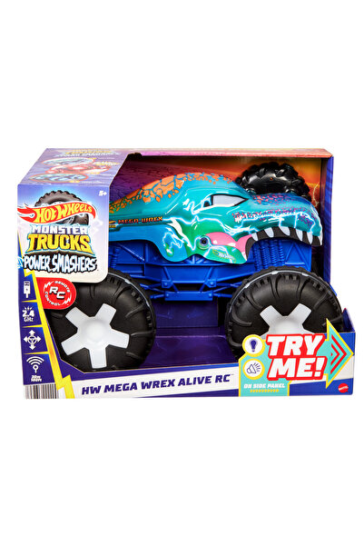 HOT WHEELS MONSTER TRUCKS RC MEGA WREX ALIVE VEHICUL CU TELECOMANDĂ JBD90