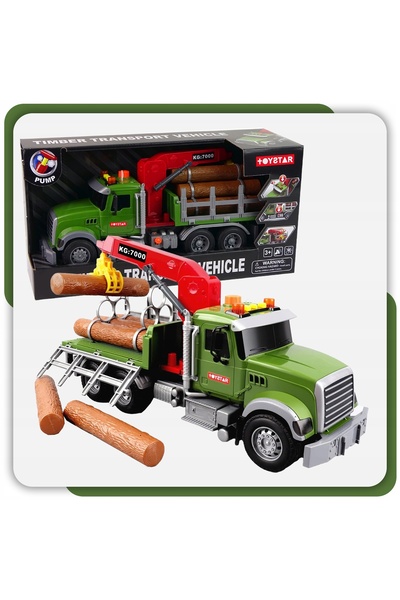 Stator Camion MARE, CAMIOANE cu macara forestieră, LUMINI, SUNET, MECANISM DE...