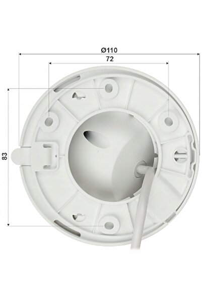 DAHUA Cameră IP Dome IPC-HDW1239V-A-IL Smart Dual Light - 1080p 2.8 mm