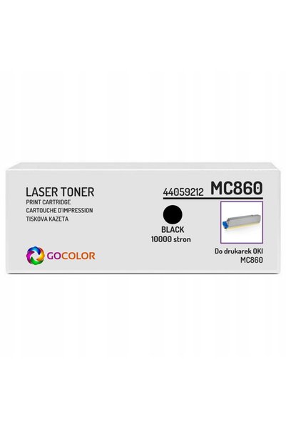 NO BRAND Toner NOU 44059212 Negru pentru OKI MC860dn MC860cdtn MC860cdxn