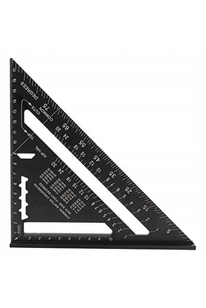 NO BRAND Ciesielski Echer de tâmplar din aluminiu de 7 inch, instrument de mă...