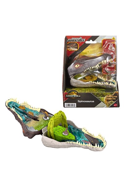 NO BRAND Jurassic World Micro Aventuri Spinosaurus Set de Joacă Figurine Mattel