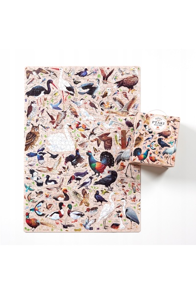 NO BRAND Czuczu Puzzlove Puzzle Păsări Familie Polonia 1000 Piese 93624