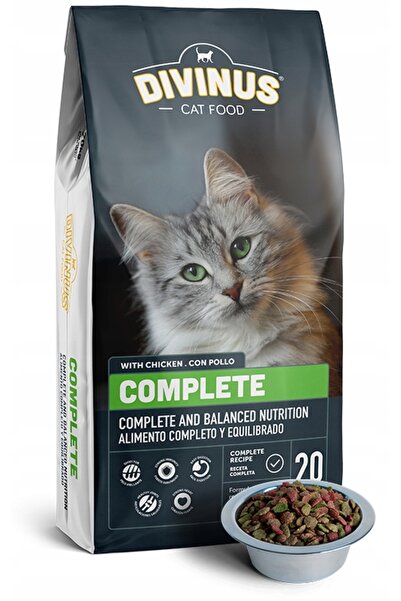 NO BRAND Divinus Cat Hrană uscată completă pentru pisici adulte cu pui 20 kg