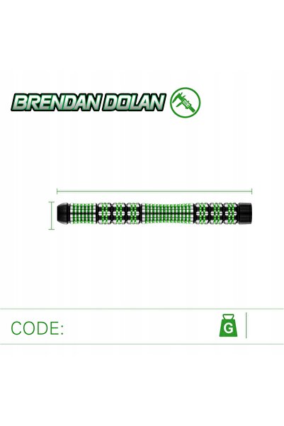 NO BRAND Winmau Brendan Dolan S. E. Fluturași de săgeată cu 90% tungsten 21g