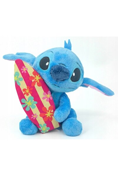 NO BRAND Mascota Disney Stitch de 25 cm, jucărie de pluș cu placă.