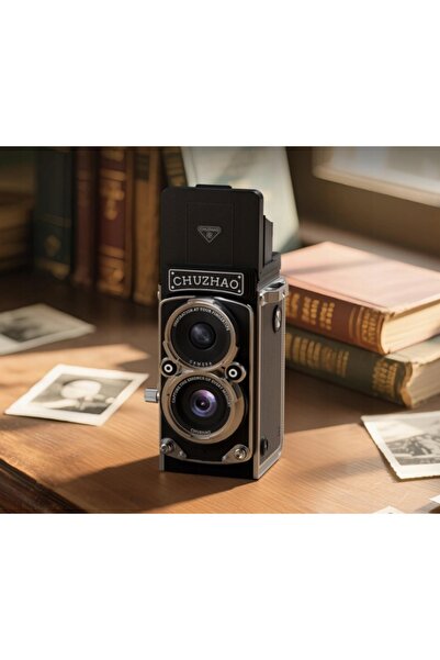 NO BRAND Chuzhao M1 Cameră digitală mini vintage, portabilă, stil retro TLR, ...