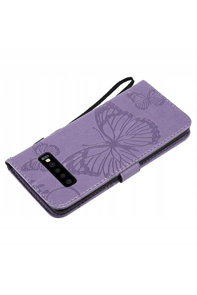 NO BRAND Husă tip carte din piele cu magnet pentru Samsung Galaxy S10 Plus