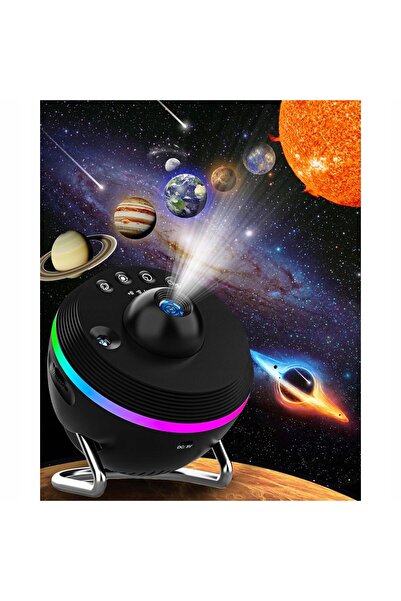 NO BRAND Proiector de proiecție stelară planetară, lampă de veghe LED USB cu ...