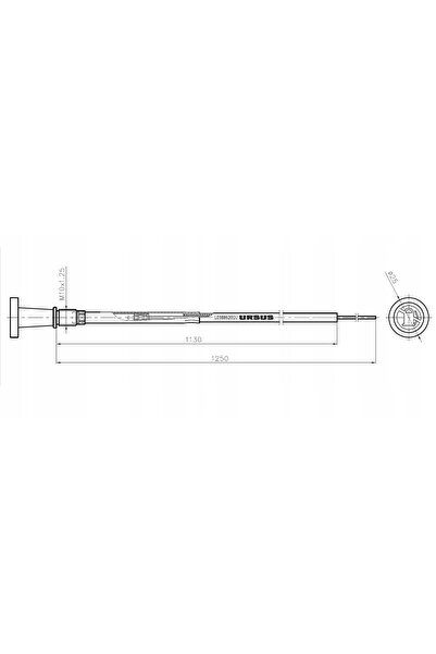 NO BRAND 1033mm Mf 230 240 4225 4235 4245 Linie de stingere a incendiilor
