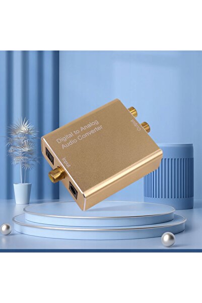 NO BRAND Convertor Digital-Analogic DAC HQ Convertor SPDIF + Adaptor + Cablu 1m