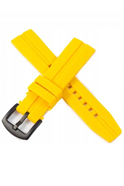 NO BRAND Curea Expedition - Silicon (C763) Galben Negru Cl.