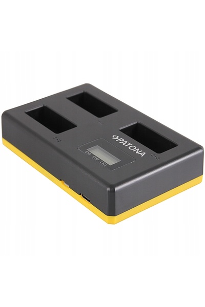 NO BRAND Încărcător triplu USB Patona pentru Nikon EN-EL14 1D3100 D3200 D5100...