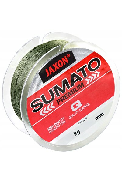 NO BRAND Fir împletit universal Jaxon Sumato 0.06mm 125m 4kg verde închis 1 b...