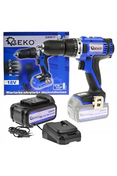 NO BRAND Șurubelniță Geko cu acumulator 18 V G80611