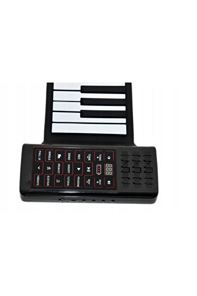 NO BRAND Ip61S Tastatură pliabilă din cauciuc, portabilă, cu taste de orgă și...
