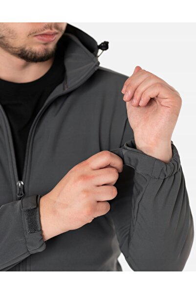 NO BRAND Jachetă sport de sezon intermediar pentru bărbați, softshell călduro...
