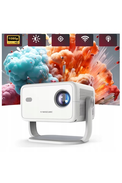 NO BRAND Magcubic l018 1080p 650ansi proiector LED alb