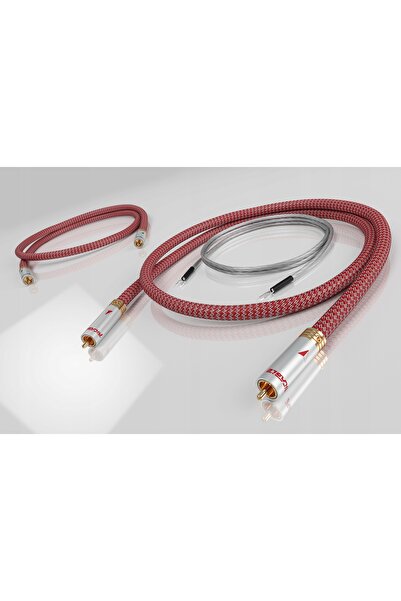 NO BRAND Cablu Ricable Dedalus pentru pick-up, gramofon, RCA stereo, set comp...
