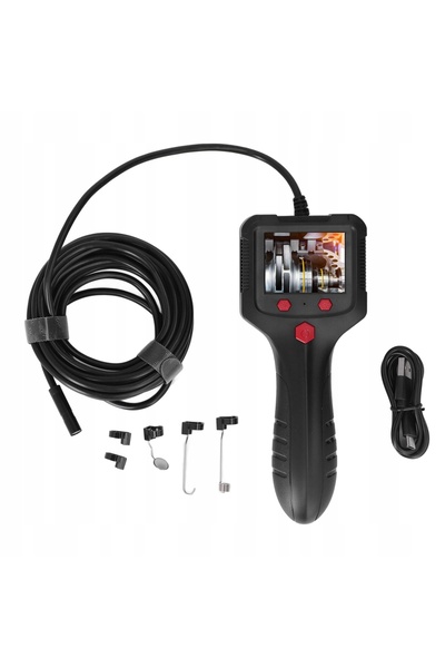 NO BRAND Cameră de inspecție industrială pentru atelier, 8mm, cu ecran LCD de...