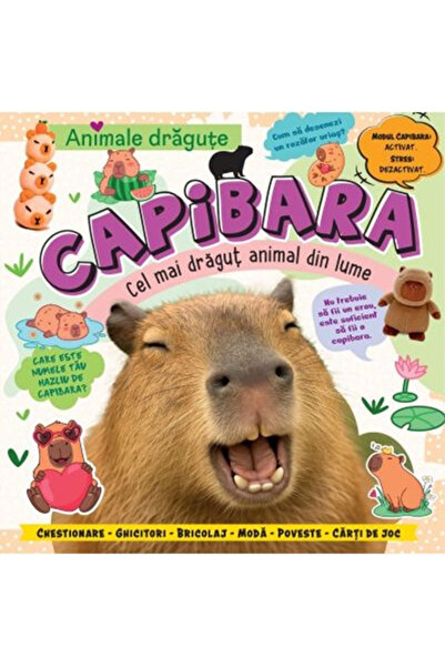 Kreativ Capybara, cea mai drăguță animă în lume