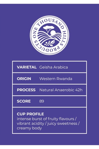 NO BRAND Boabe de cafea Arabica Muhabura Unică și Exclusivă 200g