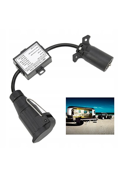 NO BRAND Adaptor Convertor Remorcă 7 la 13 Pini Divizor Cablu Lumină Spate