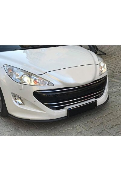 OTO H.İ.T. PEUGEOT RCZ UYUMLU ÖN LİP TAMPON EKİ BODY KİT YUMUŞAK MAT SİYAH KI...
