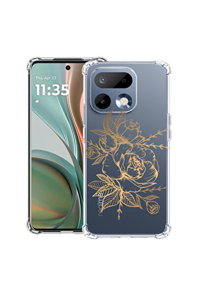bestcase ®   Husă Antișoc pentru Realme 16 Pro 5G, Golden Rose, 3143991 AS 989