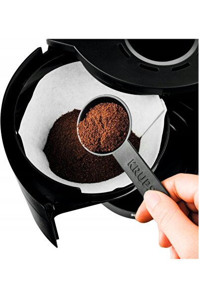 NO BRAND Cafetieră cu protecție la preaplin 1.25l 1050w anti-picurare negru