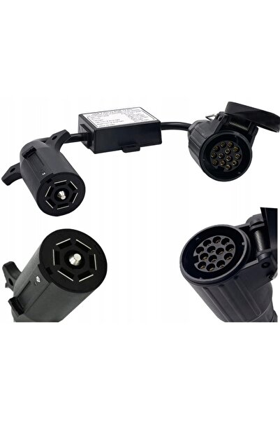 NO BRAND Adaptor Convertor Modul Cablu Priză SUA 7 Pini la Priză Europeană 13...