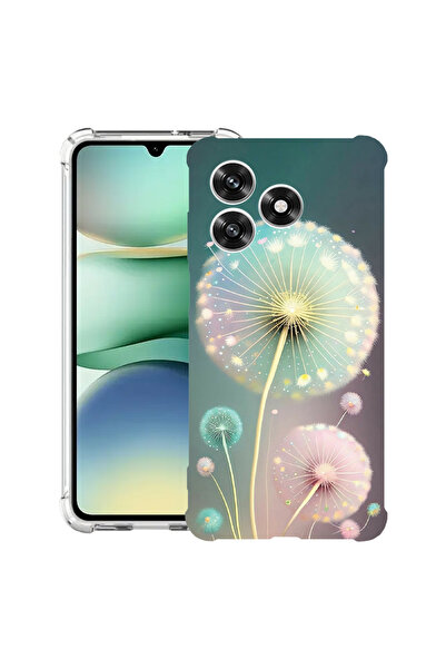 bestcase ® Husa Anti Shock Case For Honor 600 Lite, Green Dandelion, 3145732 ...