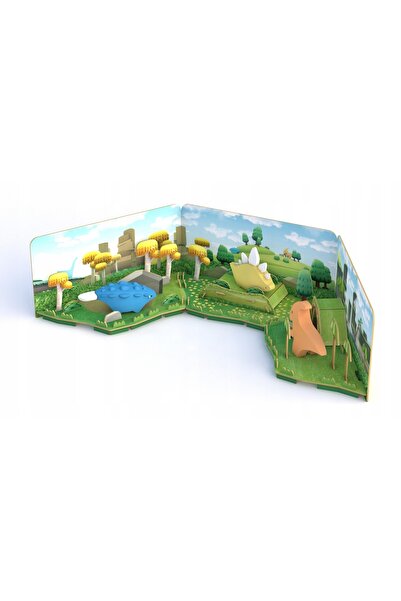 NO BRAND Dinozaur Stegosaurus magnetic pliabil, jucării (sau set de jucării) ...