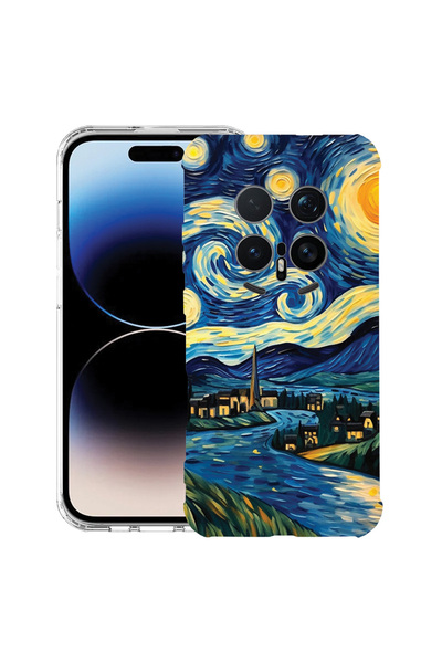 bestcase ®   Husă Antișoc pentru Honor Magic 8 Pro, Noapte înstelată, 3156781...
