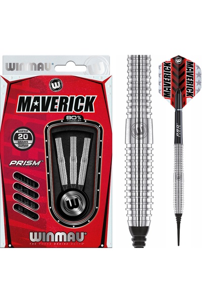 NO BRAND Lotki Darts Winmau Maverick 80% Tungsten 18g Soft